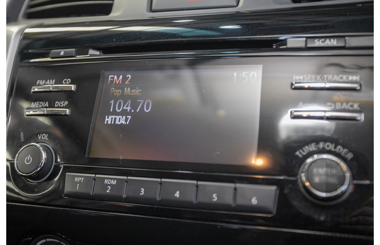 03/2017 Nissan Navara SL (4x4) D23 SERIES II Dual Cab Utility White Turbo Diesel 2.3L