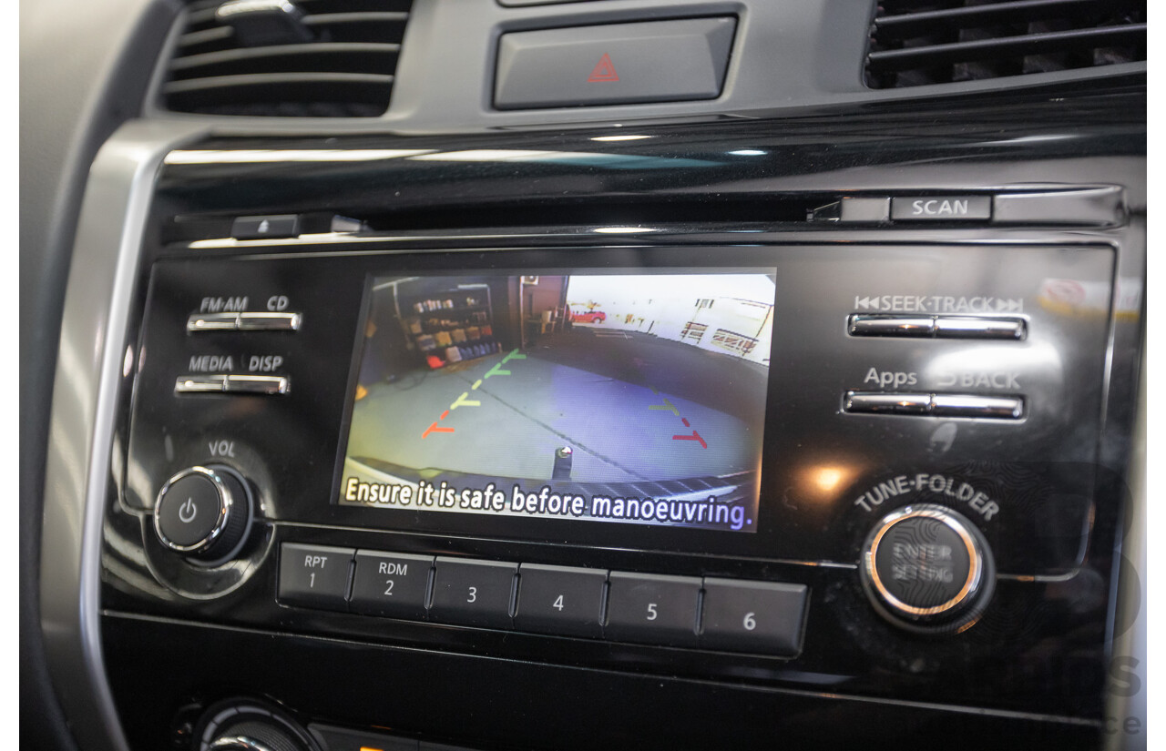 03/2017 Nissan Navara SL (4x4) D23 SERIES II Dual Cab Utility White Turbo Diesel 2.3L