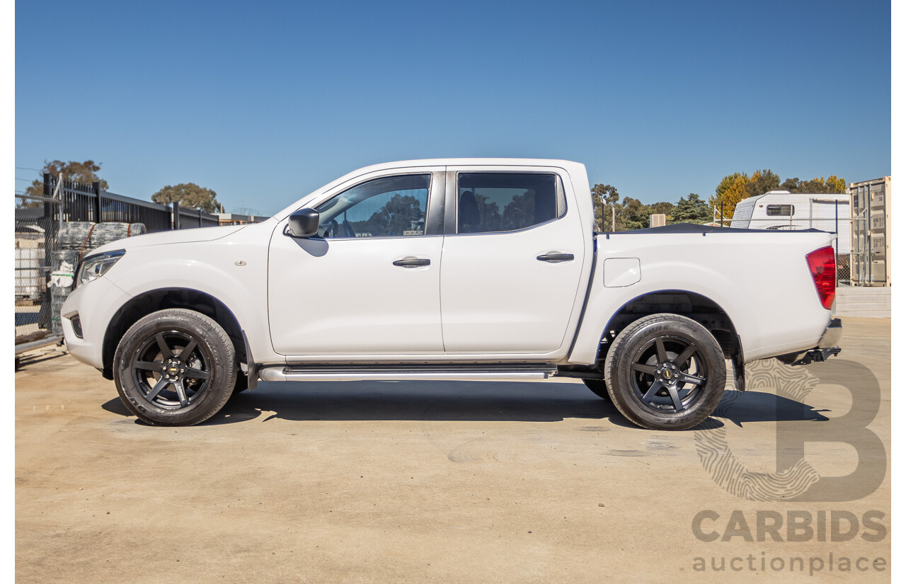 03/2017 Nissan Navara SL (4x4) D23 SERIES II Dual Cab Utility White Turbo Diesel 2.3L