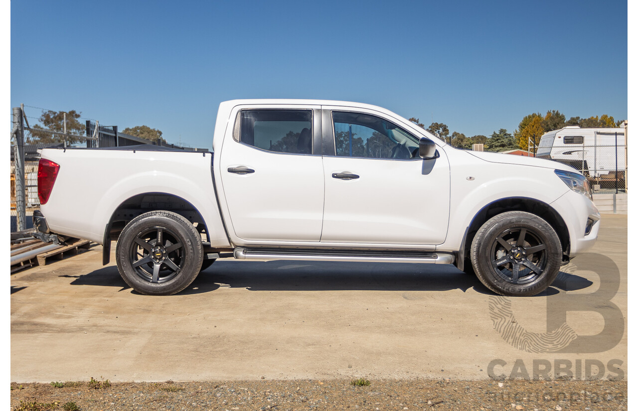 03/2017 Nissan Navara SL (4x4) D23 SERIES II Dual Cab Utility White Turbo Diesel 2.3L