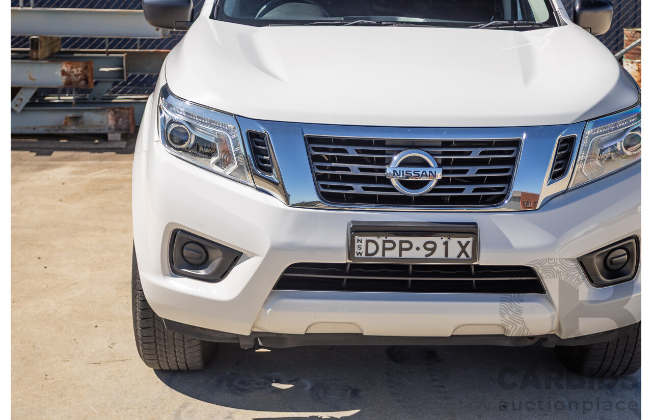 03/2017 Nissan Navara SL (4x4) D23 SERIES II Dual Cab Utility White Turbo Diesel 2.3L