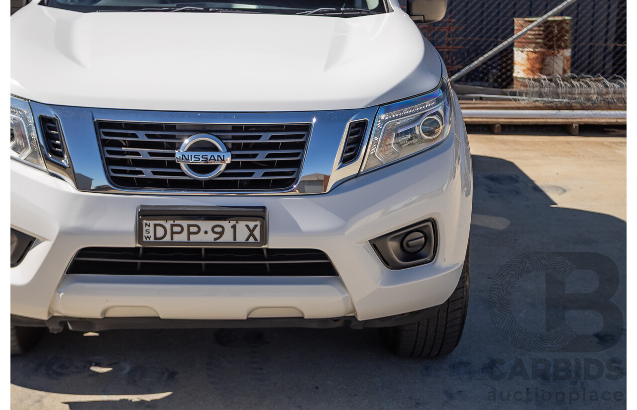 03/2017 Nissan Navara SL (4x4) D23 SERIES II Dual Cab Utility White Turbo Diesel 2.3L