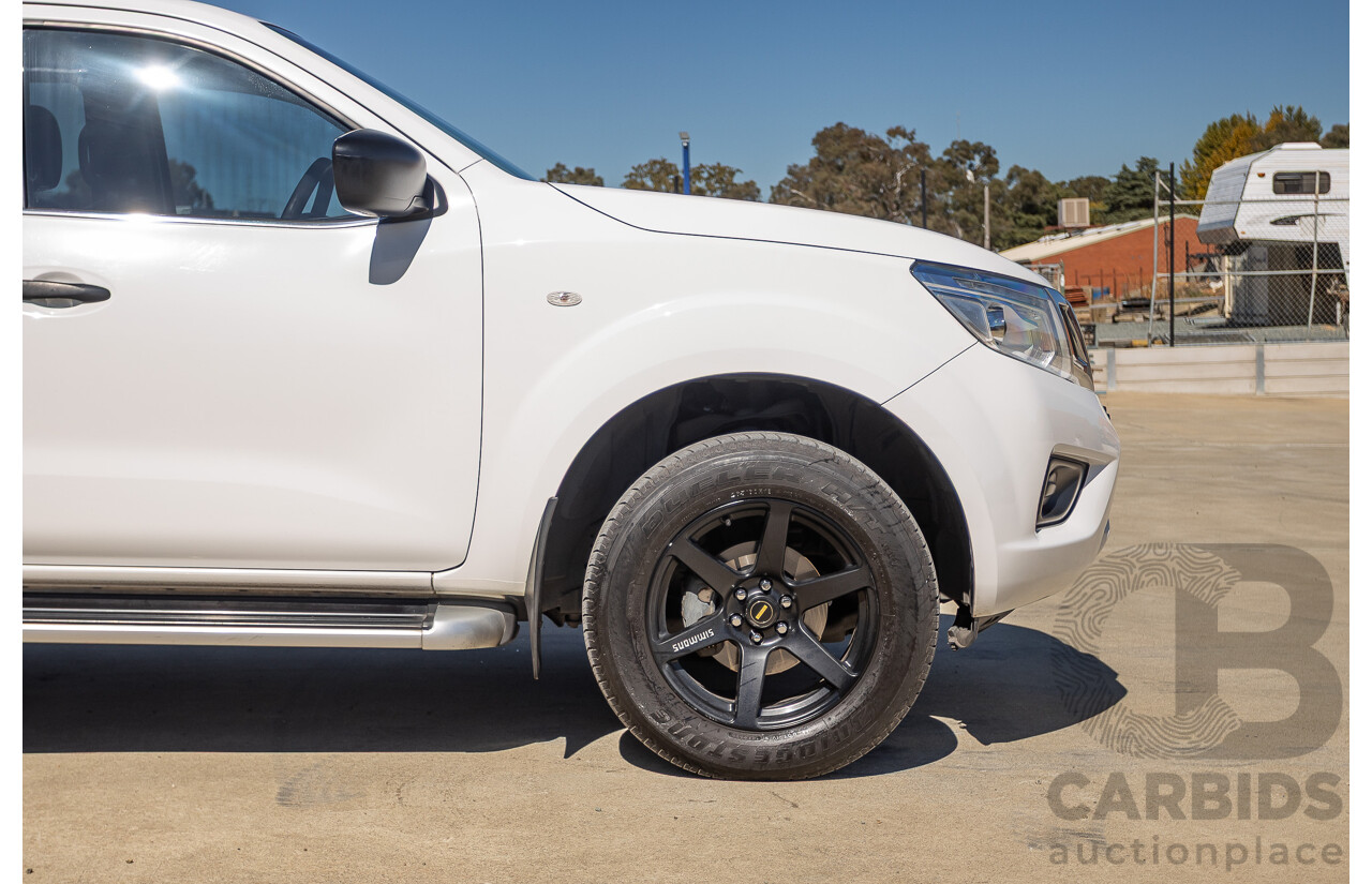 03/2017 Nissan Navara SL (4x4) D23 SERIES II Dual Cab Utility White Turbo Diesel 2.3L