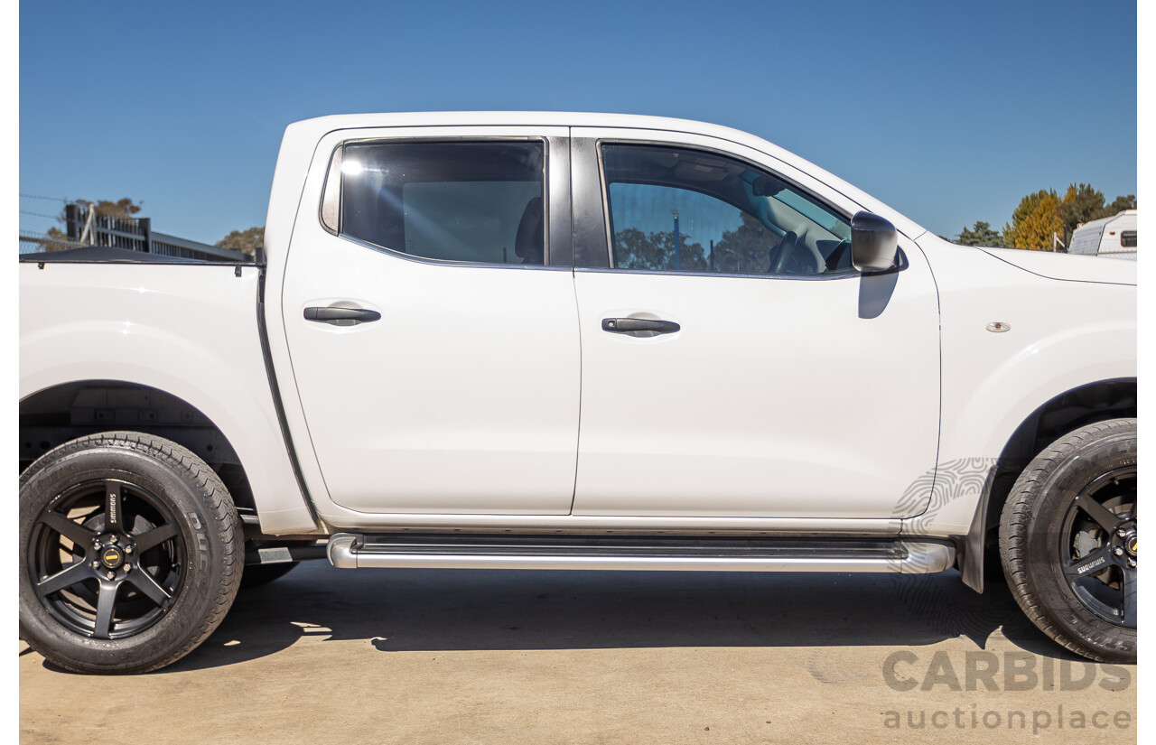 03/2017 Nissan Navara SL (4x4) D23 SERIES II Dual Cab Utility White Turbo Diesel 2.3L