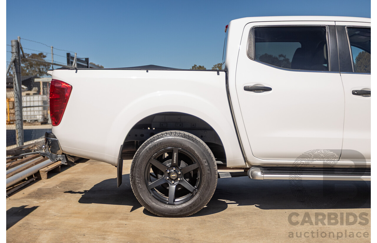 03/2017 Nissan Navara SL (4x4) D23 SERIES II Dual Cab Utility White Turbo Diesel 2.3L