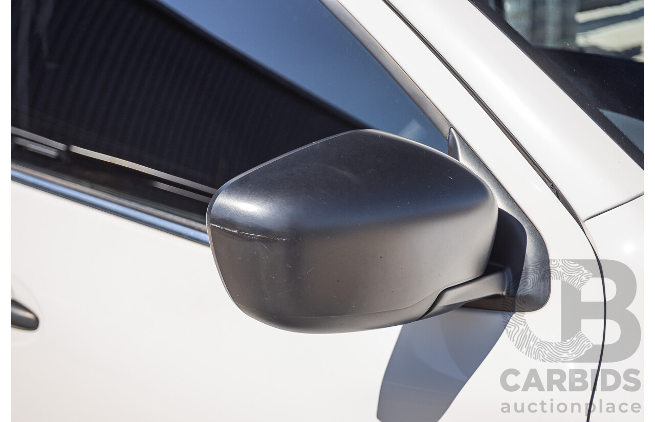 03/2017 Nissan Navara SL (4x4) D23 SERIES II Dual Cab Utility White Turbo Diesel 2.3L