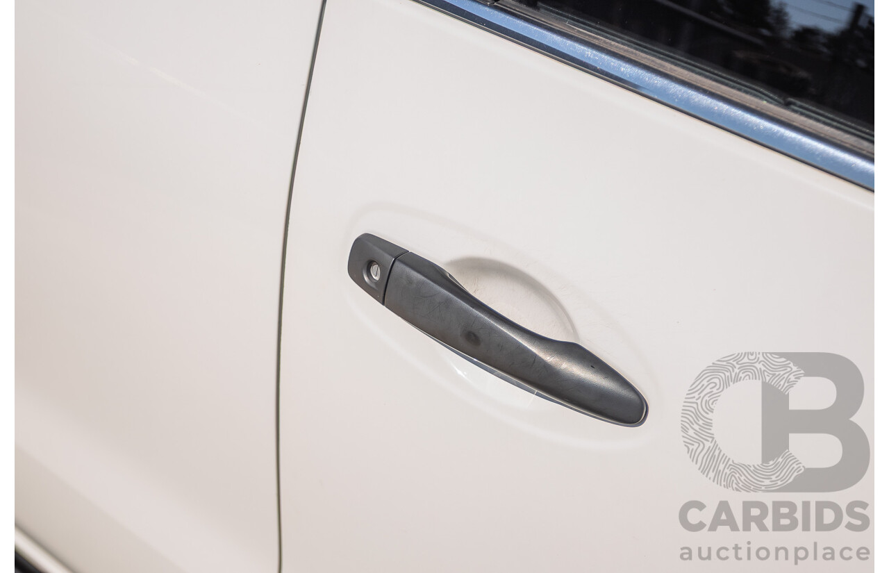 03/2017 Nissan Navara SL (4x4) D23 SERIES II Dual Cab Utility White Turbo Diesel 2.3L