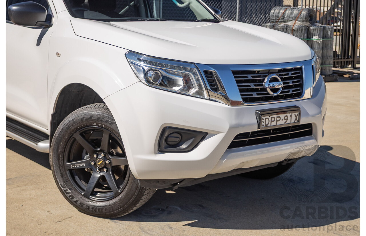 03/2017 Nissan Navara SL (4x4) D23 SERIES II Dual Cab Utility White Turbo Diesel 2.3L