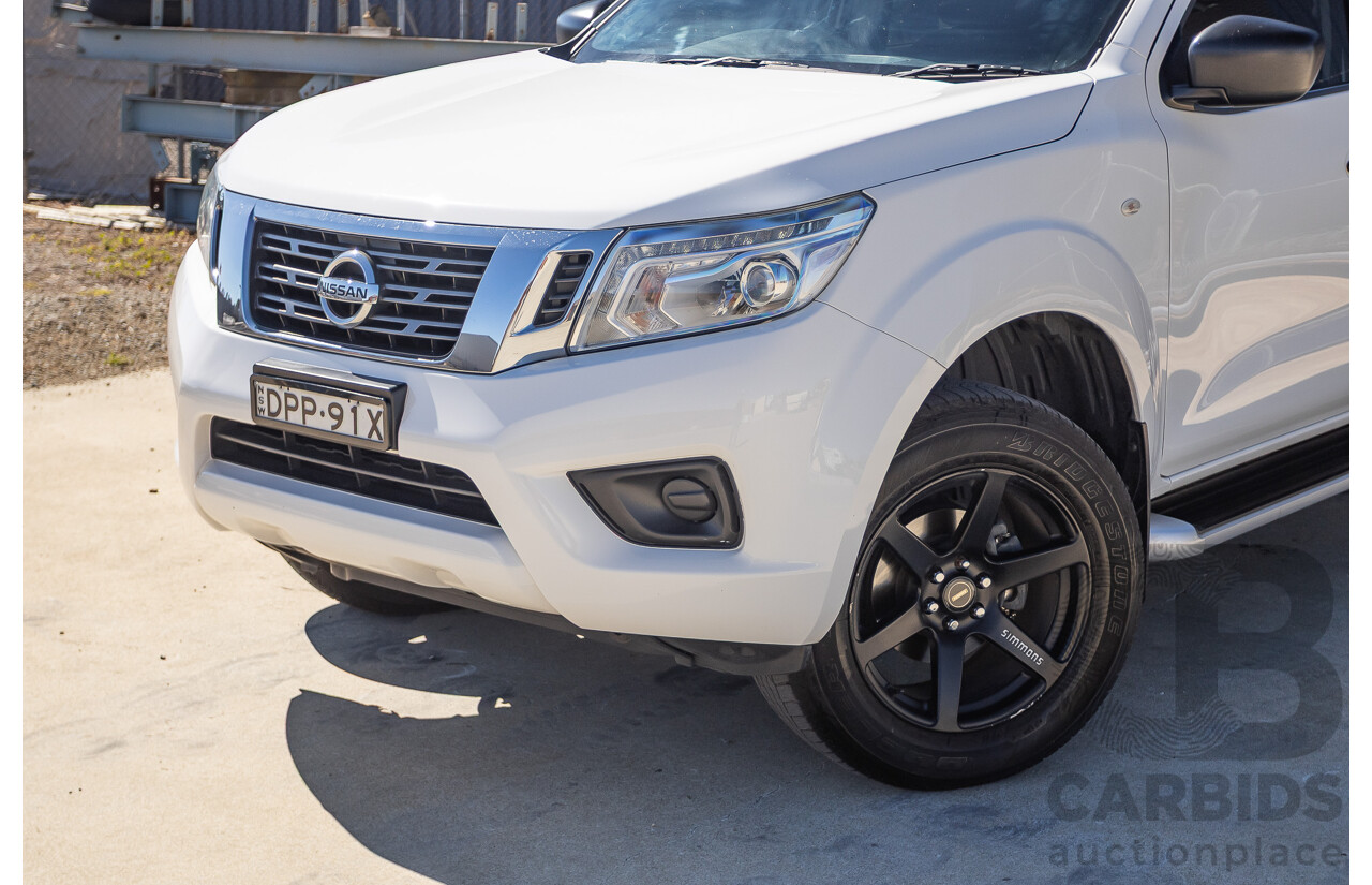 03/2017 Nissan Navara SL (4x4) D23 SERIES II Dual Cab Utility White Turbo Diesel 2.3L