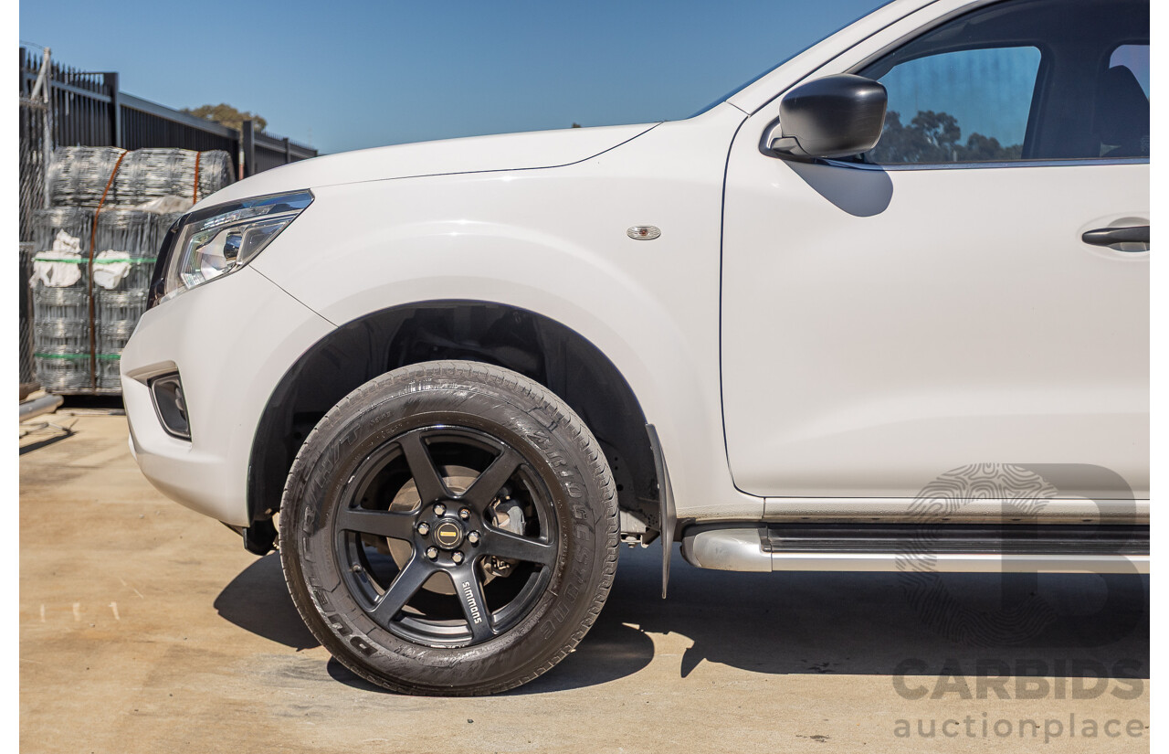 03/2017 Nissan Navara SL (4x4) D23 SERIES II Dual Cab Utility White Turbo Diesel 2.3L