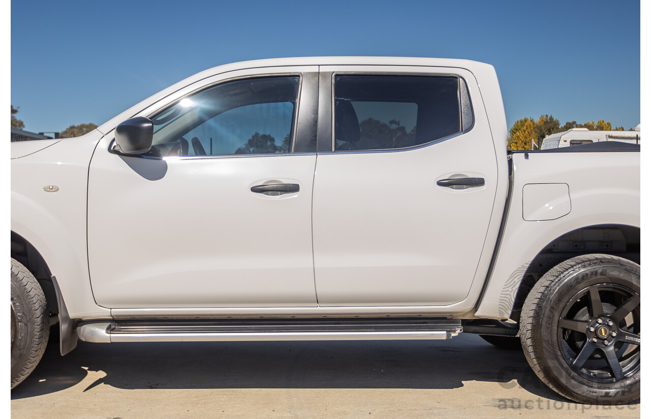 03/2017 Nissan Navara SL (4x4) D23 SERIES II Dual Cab Utility White Turbo Diesel 2.3L