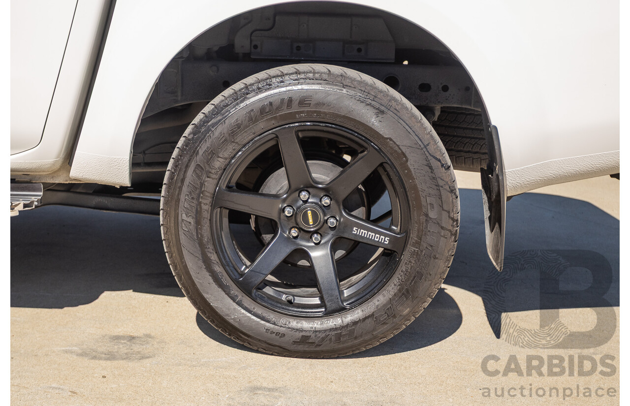 03/2017 Nissan Navara SL (4x4) D23 SERIES II Dual Cab Utility White Turbo Diesel 2.3L