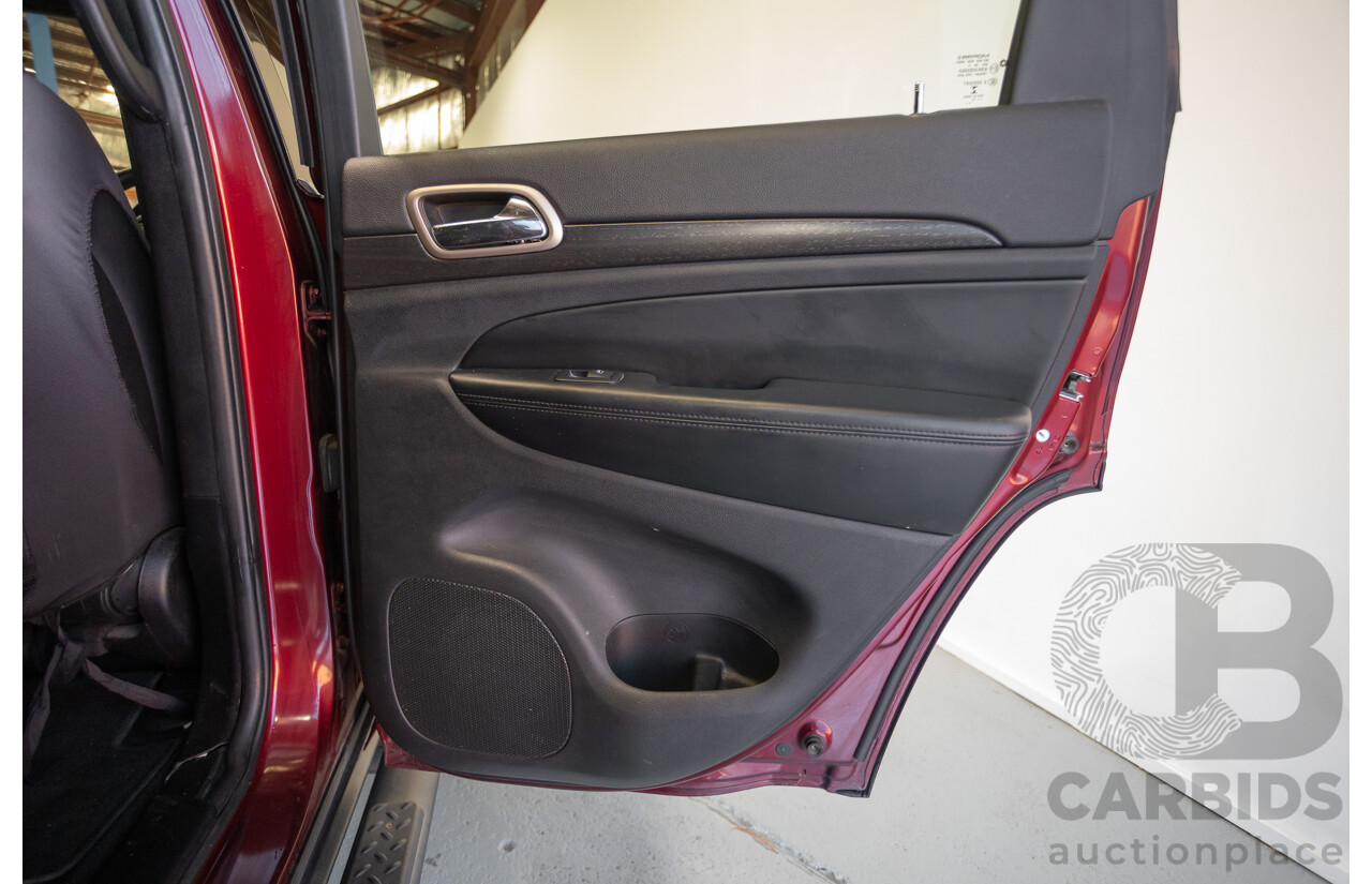 11/2017 Jeep Grand Cherokee Laredo (4x4) WK MY17 4D Wagon Velvet Red Pearl Turbo Diesel 3.0L