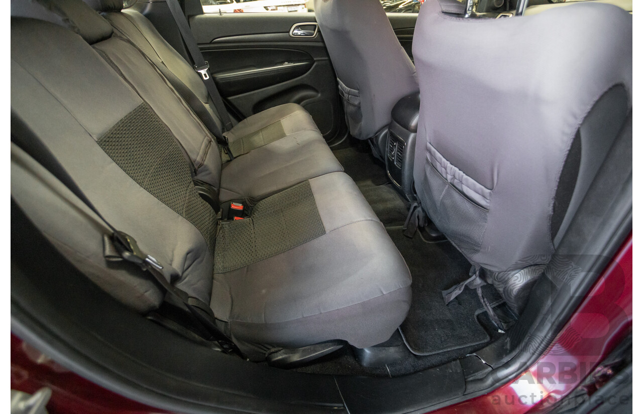 11/2017 Jeep Grand Cherokee Laredo (4x4) WK MY17 4D Wagon Velvet Red Pearl Turbo Diesel 3.0L