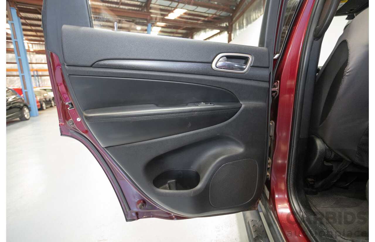 11/2017 Jeep Grand Cherokee Laredo (4x4) WK MY17 4D Wagon Velvet Red Pearl Turbo Diesel 3.0L