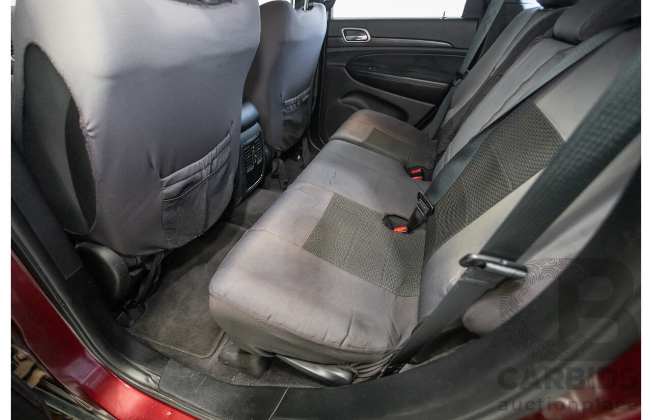 11/2017 Jeep Grand Cherokee Laredo (4x4) WK MY17 4D Wagon Velvet Red Pearl Turbo Diesel 3.0L