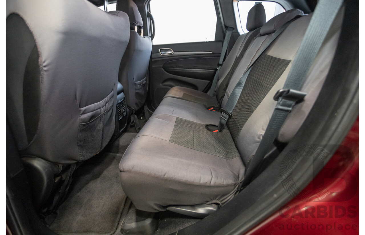 11/2017 Jeep Grand Cherokee Laredo (4x4) WK MY17 4D Wagon Velvet Red Pearl Turbo Diesel 3.0L