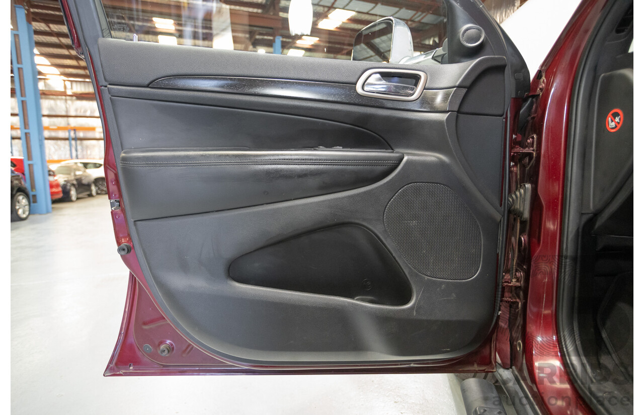 11/2017 Jeep Grand Cherokee Laredo (4x4) WK MY17 4D Wagon Velvet Red Pearl Turbo Diesel 3.0L