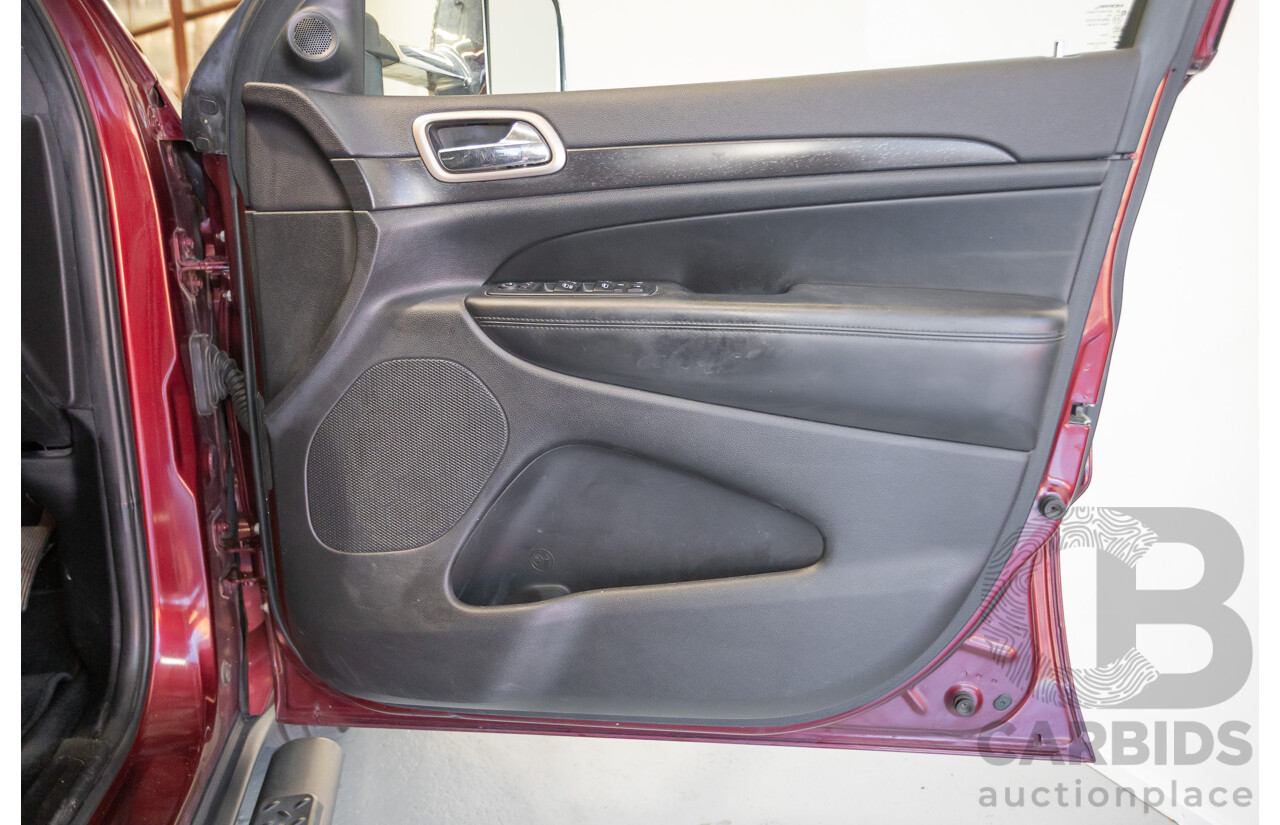 11/2017 Jeep Grand Cherokee Laredo (4x4) WK MY17 4D Wagon Velvet Red Pearl Turbo Diesel 3.0L