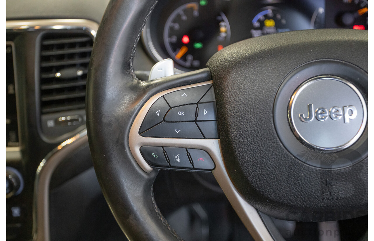 11/2017 Jeep Grand Cherokee Laredo (4x4) WK MY17 4D Wagon Velvet Red Pearl Turbo Diesel 3.0L