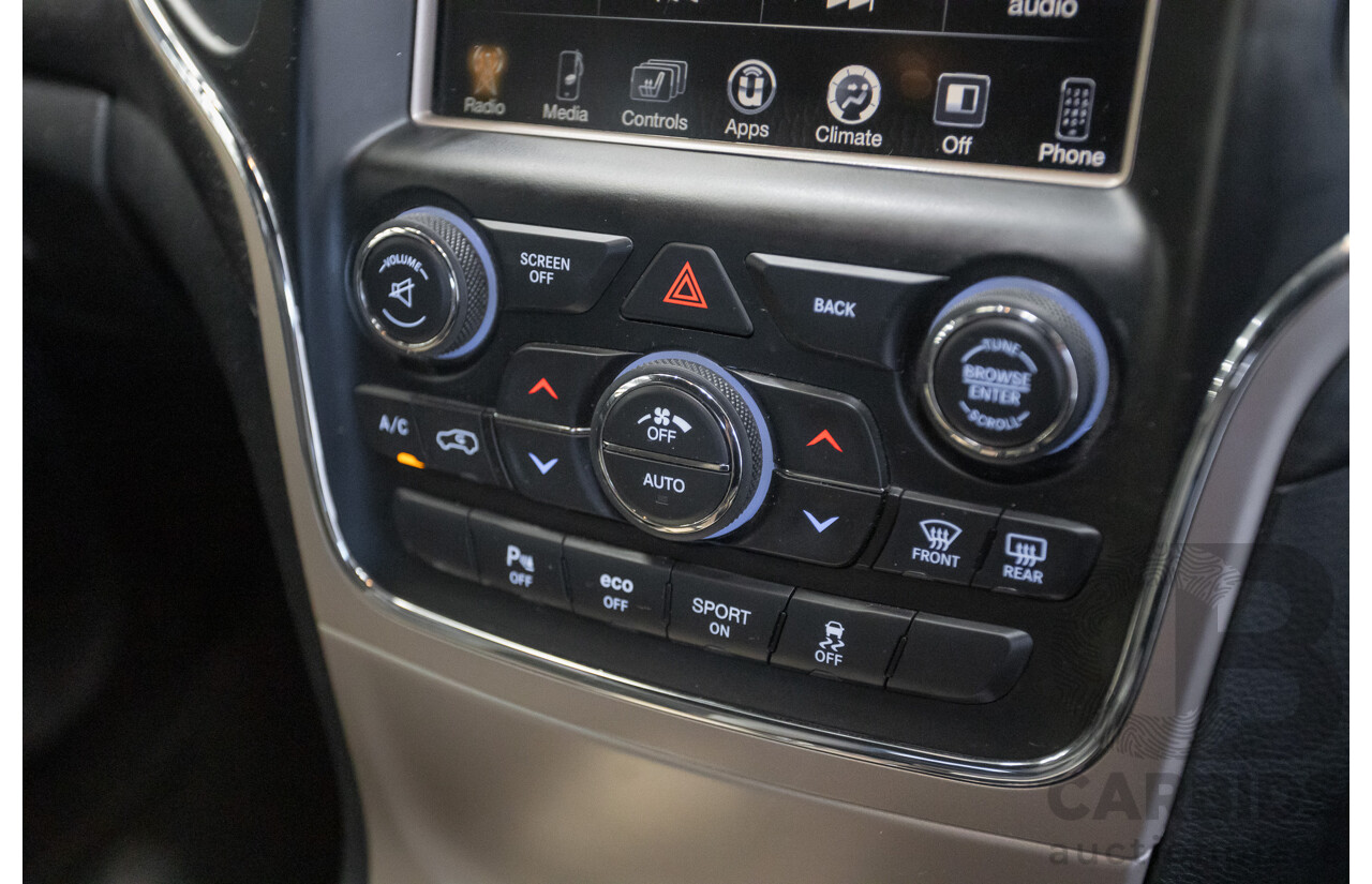 11/2017 Jeep Grand Cherokee Laredo (4x4) WK MY17 4D Wagon Velvet Red Pearl Turbo Diesel 3.0L