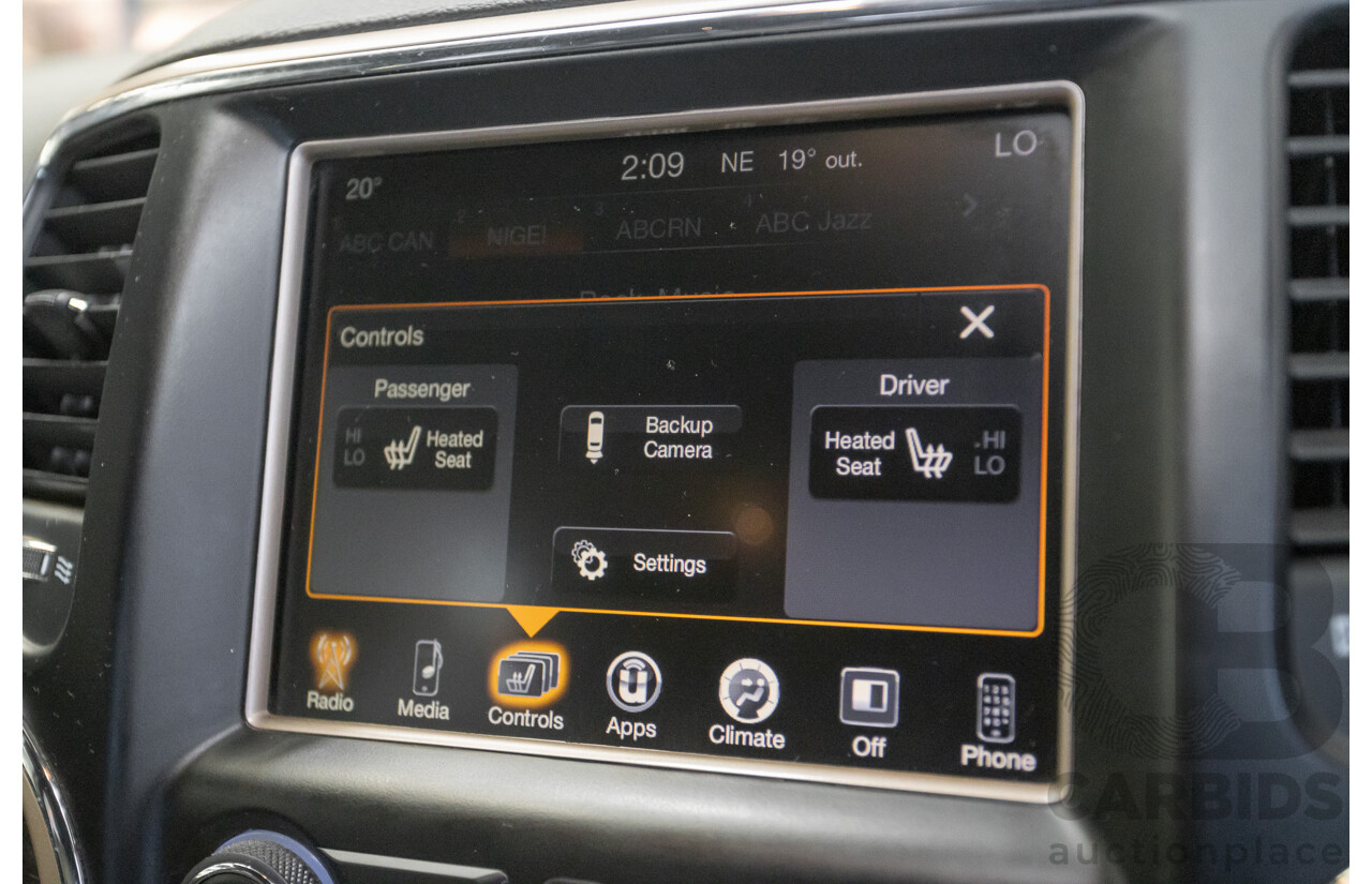 11/2017 Jeep Grand Cherokee Laredo (4x4) WK MY17 4D Wagon Velvet Red Pearl Turbo Diesel 3.0L