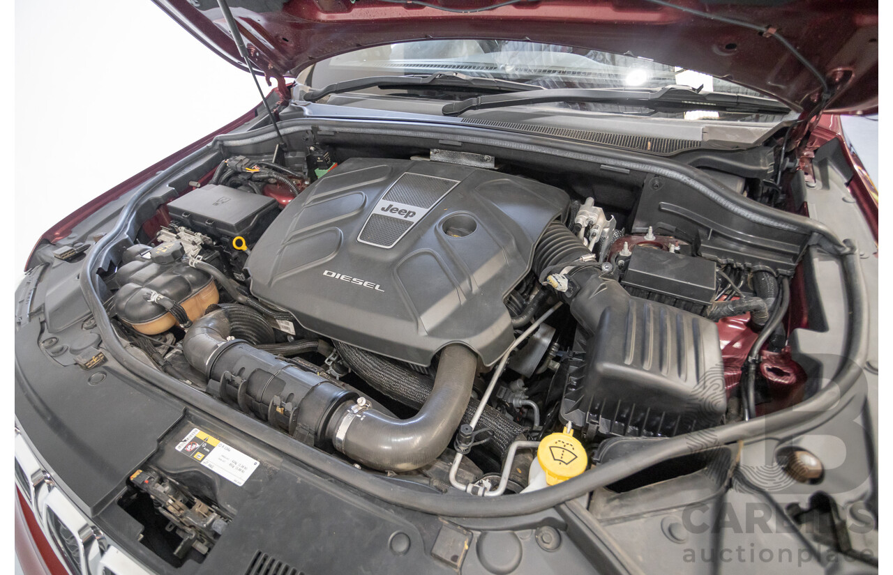 11/2017 Jeep Grand Cherokee Laredo (4x4) WK MY17 4D Wagon Velvet Red Pearl Turbo Diesel 3.0L