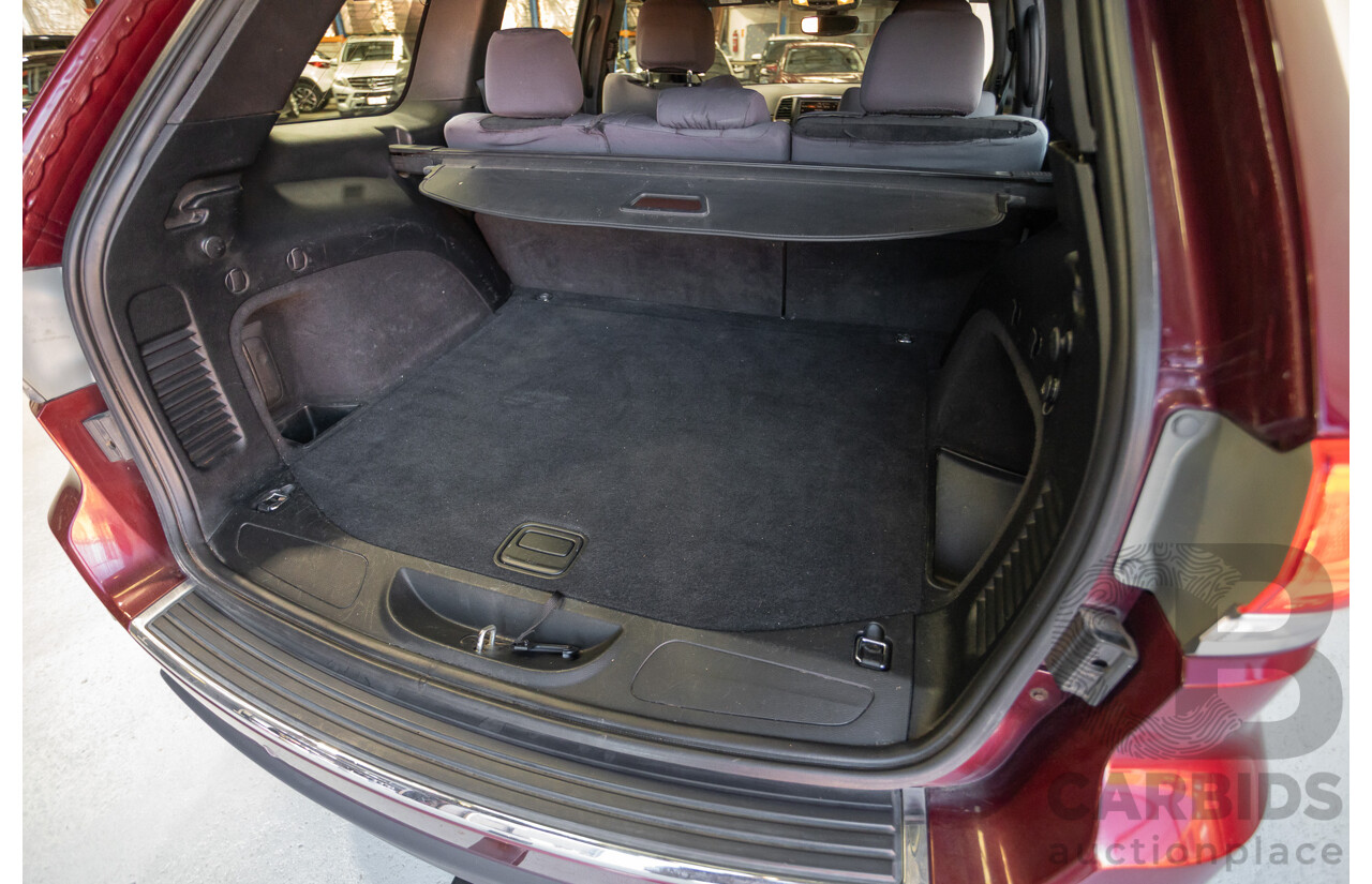 11/2017 Jeep Grand Cherokee Laredo (4x4) WK MY17 4D Wagon Velvet Red Pearl Turbo Diesel 3.0L