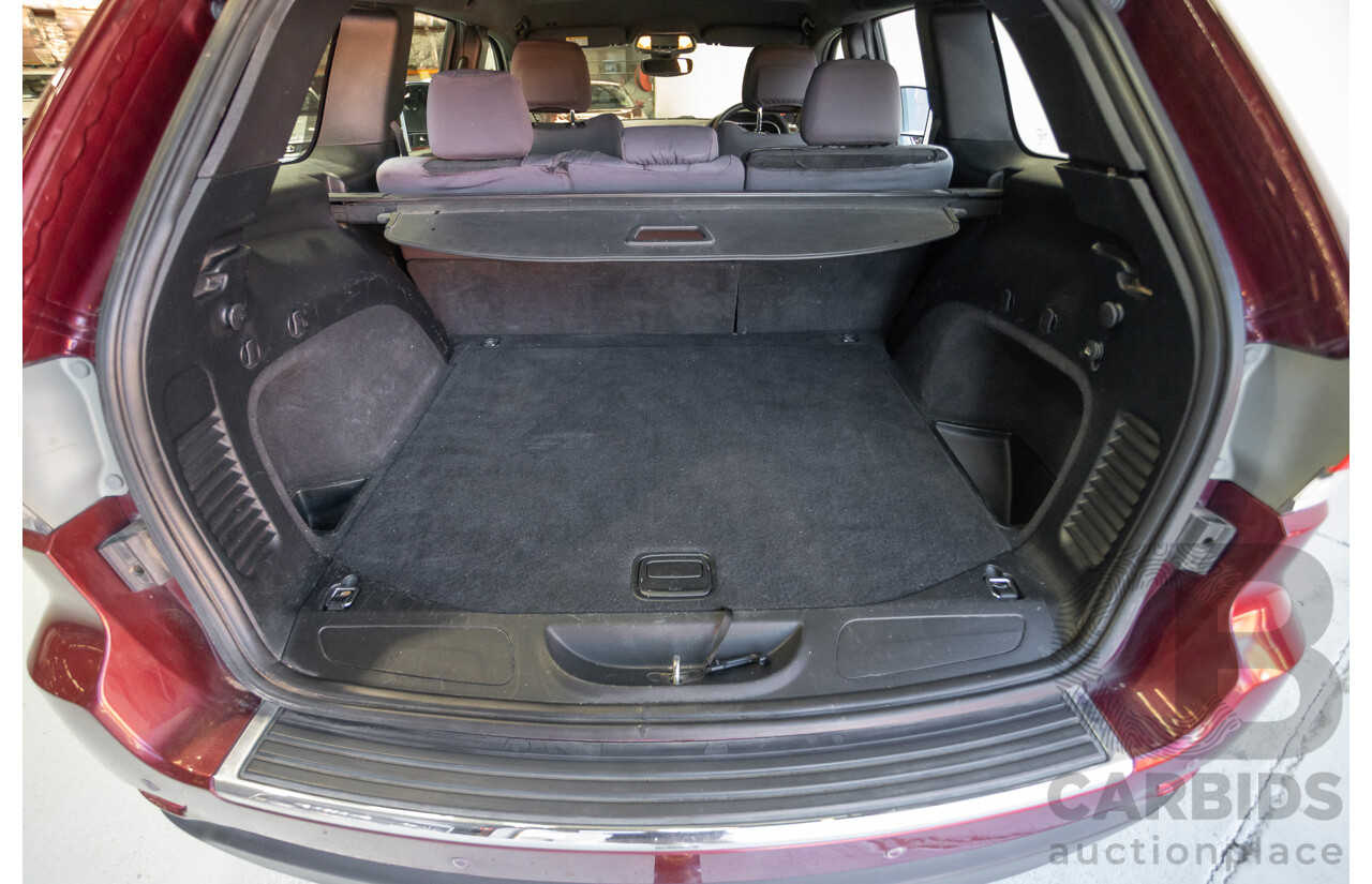 11/2017 Jeep Grand Cherokee Laredo (4x4) WK MY17 4D Wagon Velvet Red Pearl Turbo Diesel 3.0L