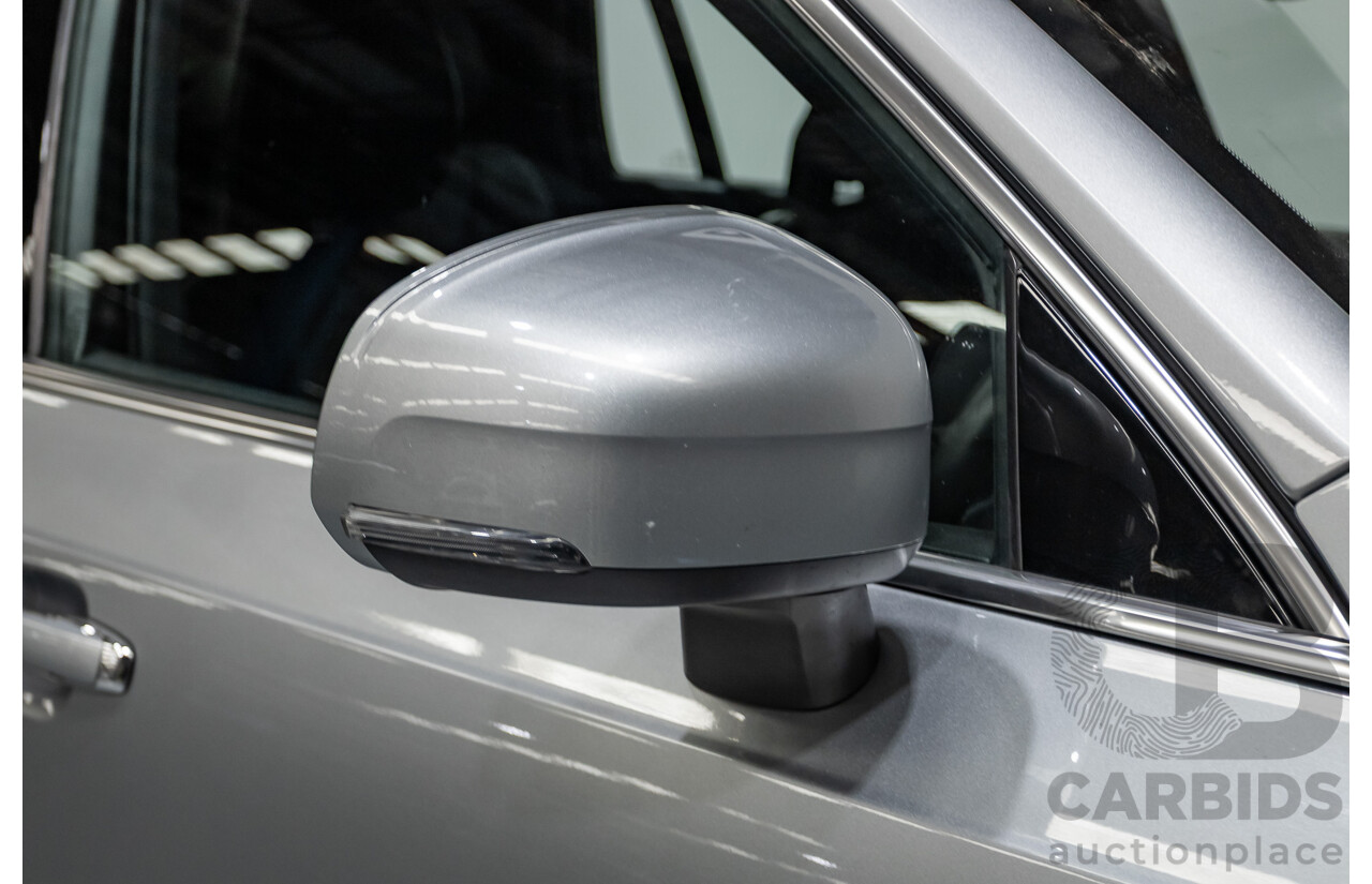 1/2016 Volvo XC90 D5 2.0 Inscription (AWD) 256 MY16 4D Wagon Electric Silver Metallic Twin Tubro Diesel 2.0L