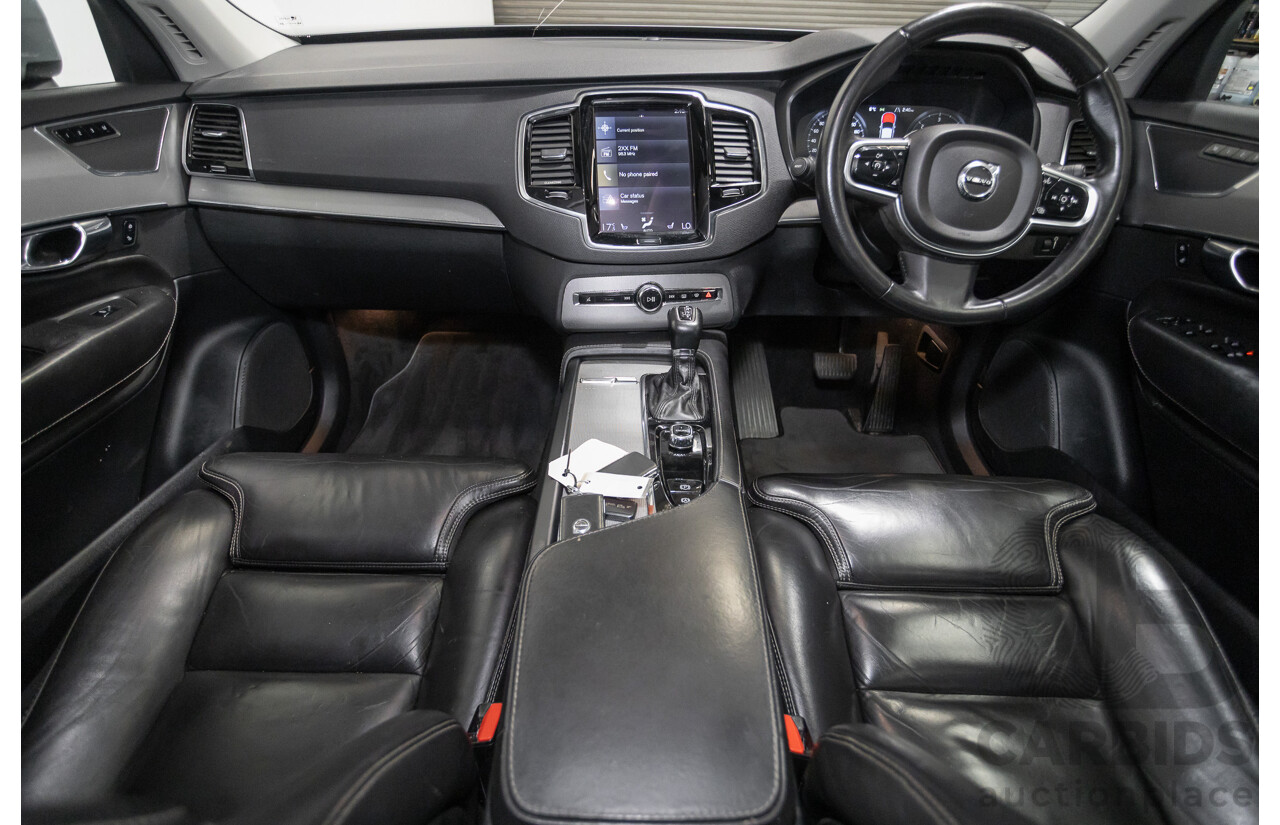 1/2016 Volvo XC90 D5 2.0 Inscription (AWD) 256 MY16 4D Wagon Electric Silver Metallic Twin Tubro Diesel 2.0L