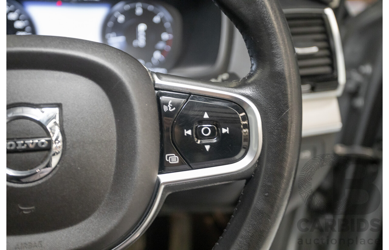 1/2016 Volvo XC90 D5 2.0 Inscription (AWD) 256 MY16 4D Wagon Electric Silver Metallic Twin Tubro Diesel 2.0L