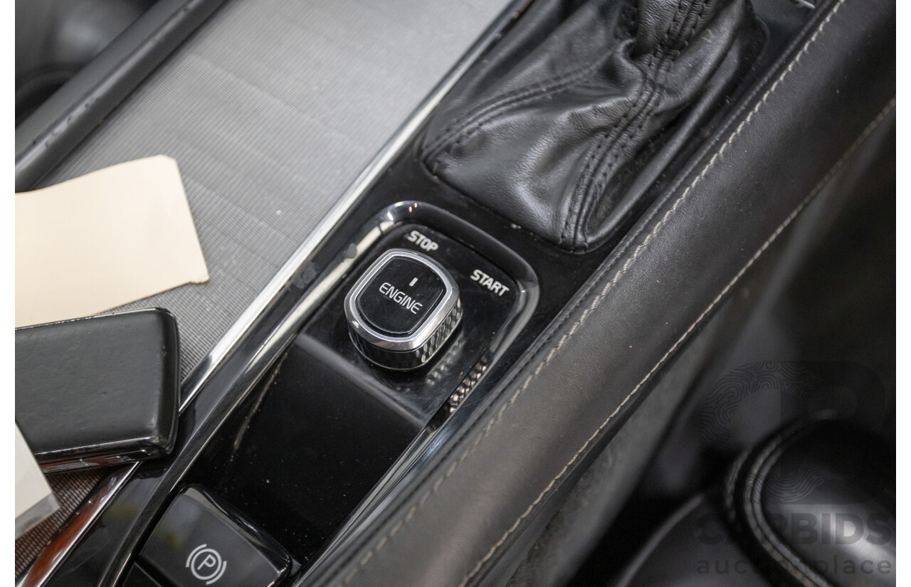 1/2016 Volvo XC90 D5 2.0 Inscription (AWD) 256 MY16 4D Wagon Electric Silver Metallic Twin Tubro Diesel 2.0L