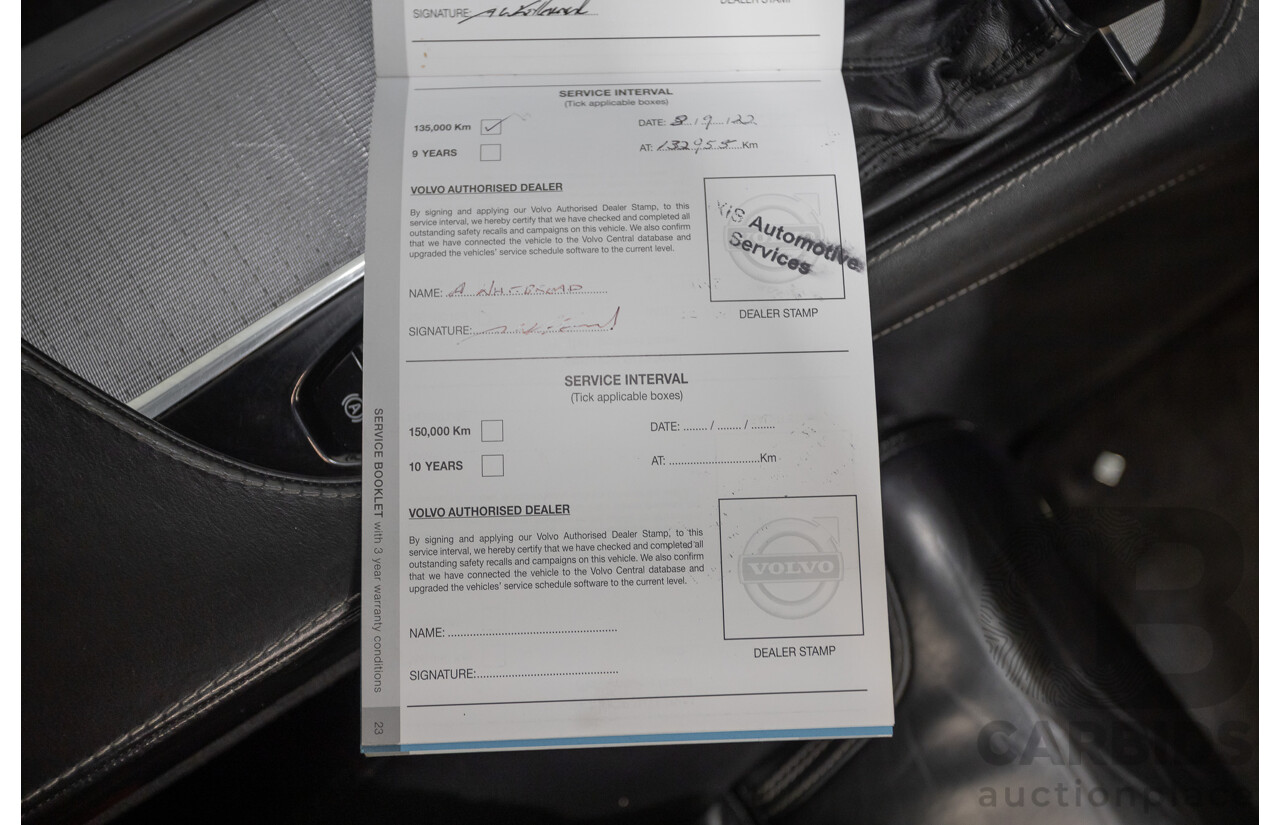 1/2016 Volvo XC90 D5 2.0 Inscription (AWD) 256 MY16 4D Wagon Electric Silver Metallic Twin Tubro Diesel 2.0L