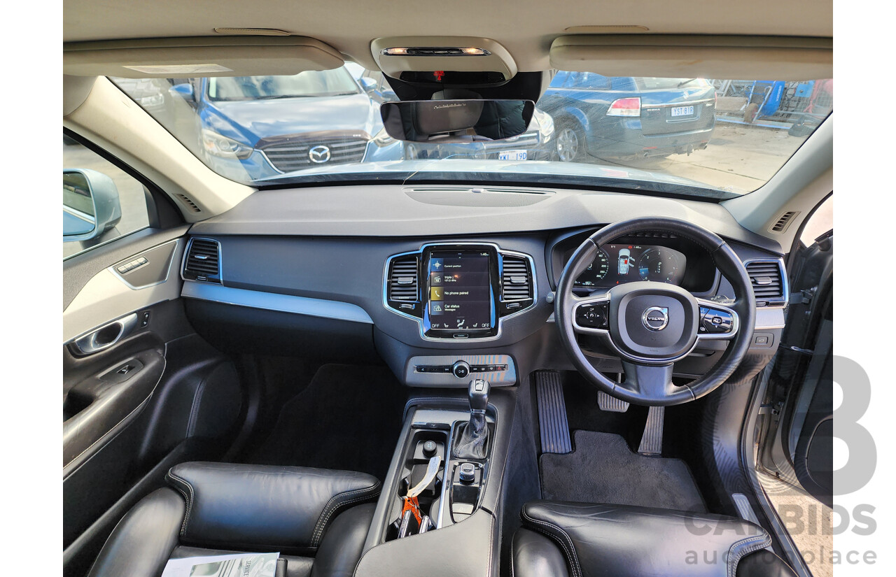 1/2016 Volvo XC90 D5 2.0 Inscription (AWD) 256 MY16 4D Wagon Electric Silver Metallic Twin Tubro Diesel 2.0L