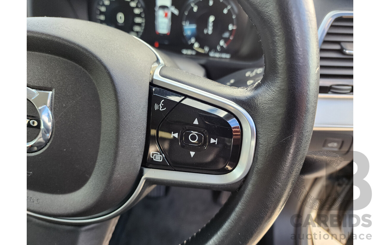 1/2016 Volvo XC90 D5 2.0 Inscription (AWD) 256 MY16 4D Wagon Electric Silver Metallic Twin Tubro Diesel 2.0L