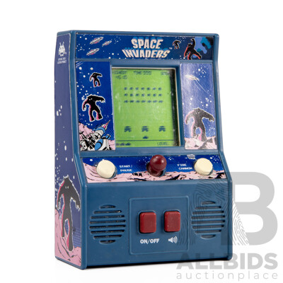 Vintage Hand Held Space Invaders Game by Taito Corporation