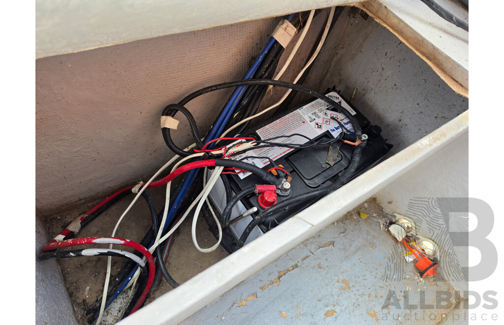 6m Custom Build Centre Console Fibreglass Boat with 60hp Honda Outboard and Trailer