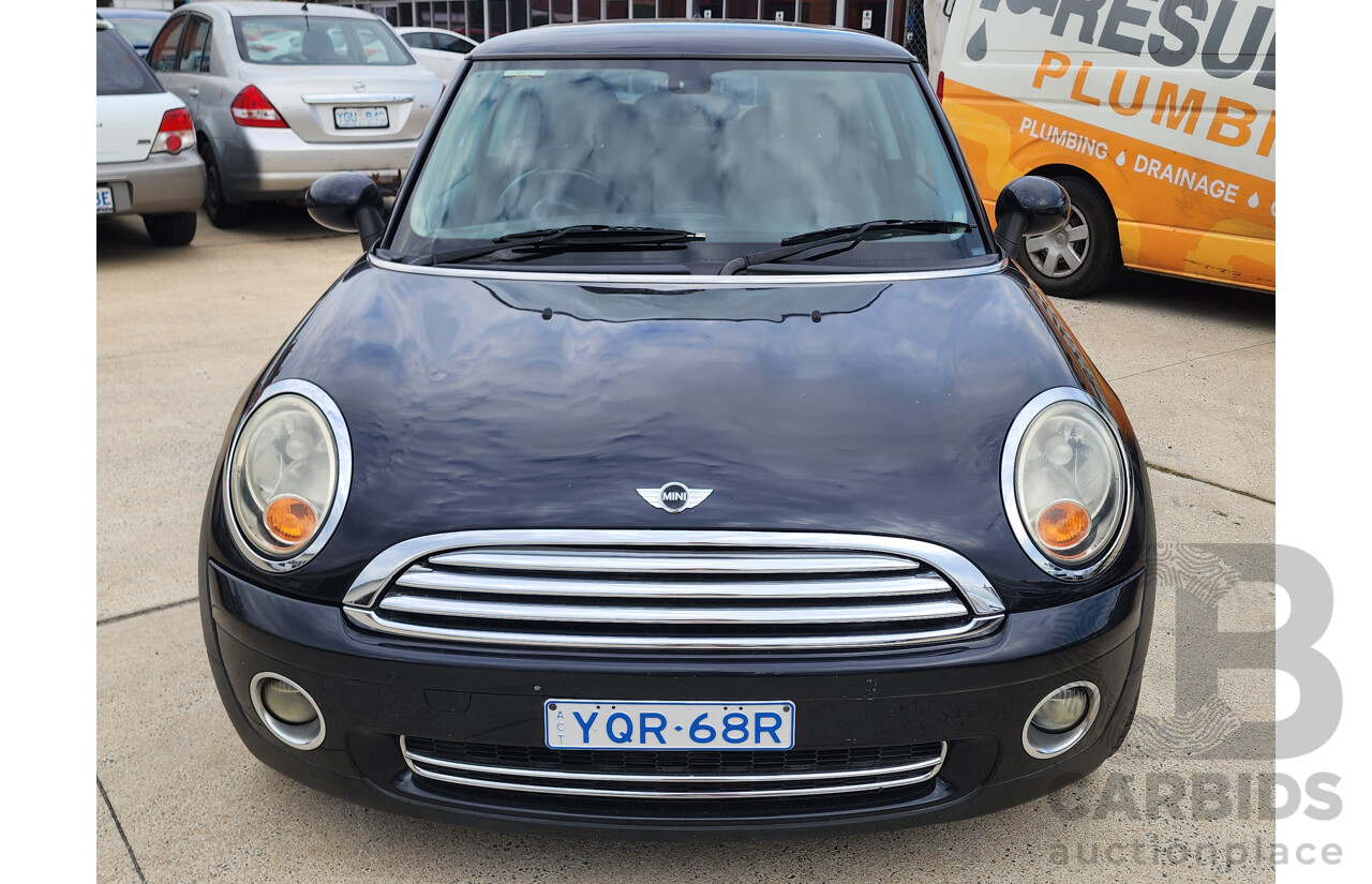 5/2008 Mini Cooper  R56 2d Hatchback Black 1.6L