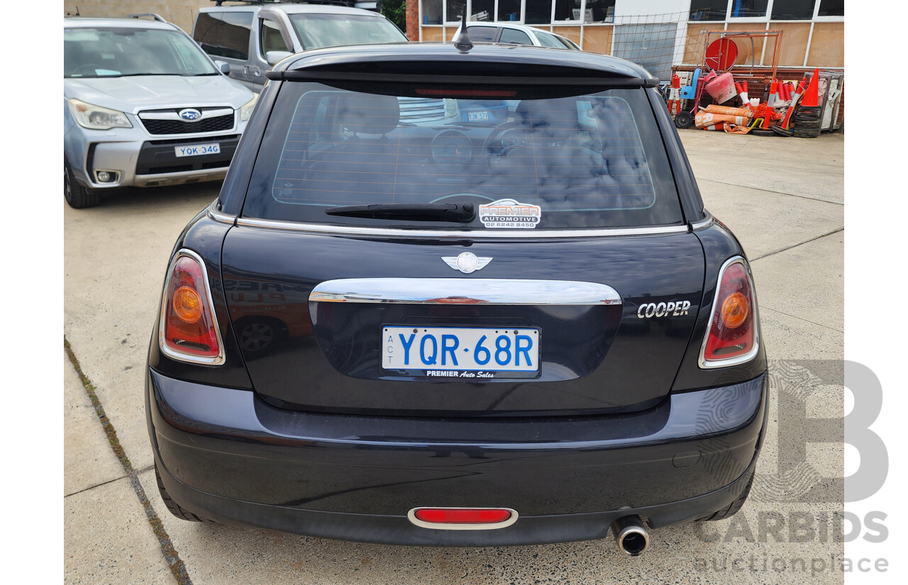 5/2008 Mini Cooper  R56 2d Hatchback Black 1.6L