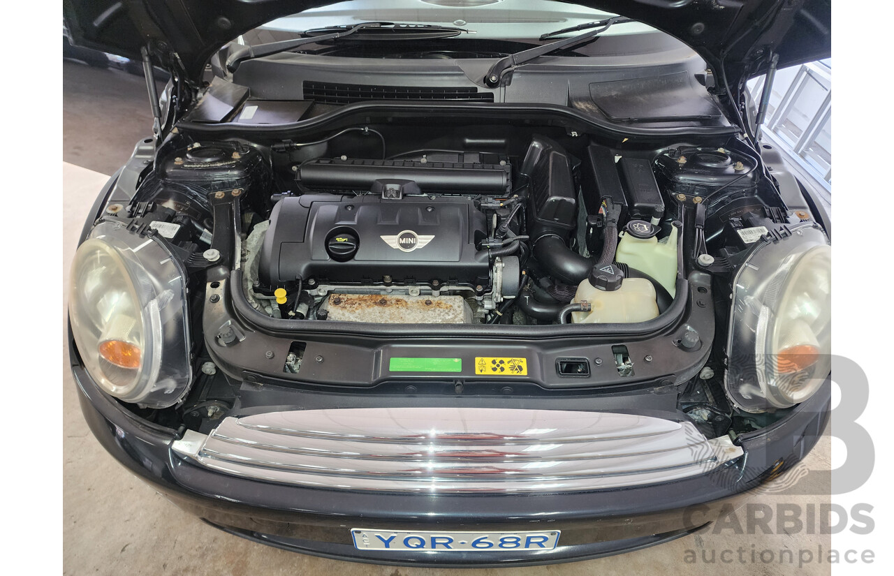 5/2008 Mini Cooper  R56 2d Hatchback Black 1.6L