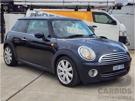 5/2008 Mini Cooper  R56 2d Hatchback Black 1.6L