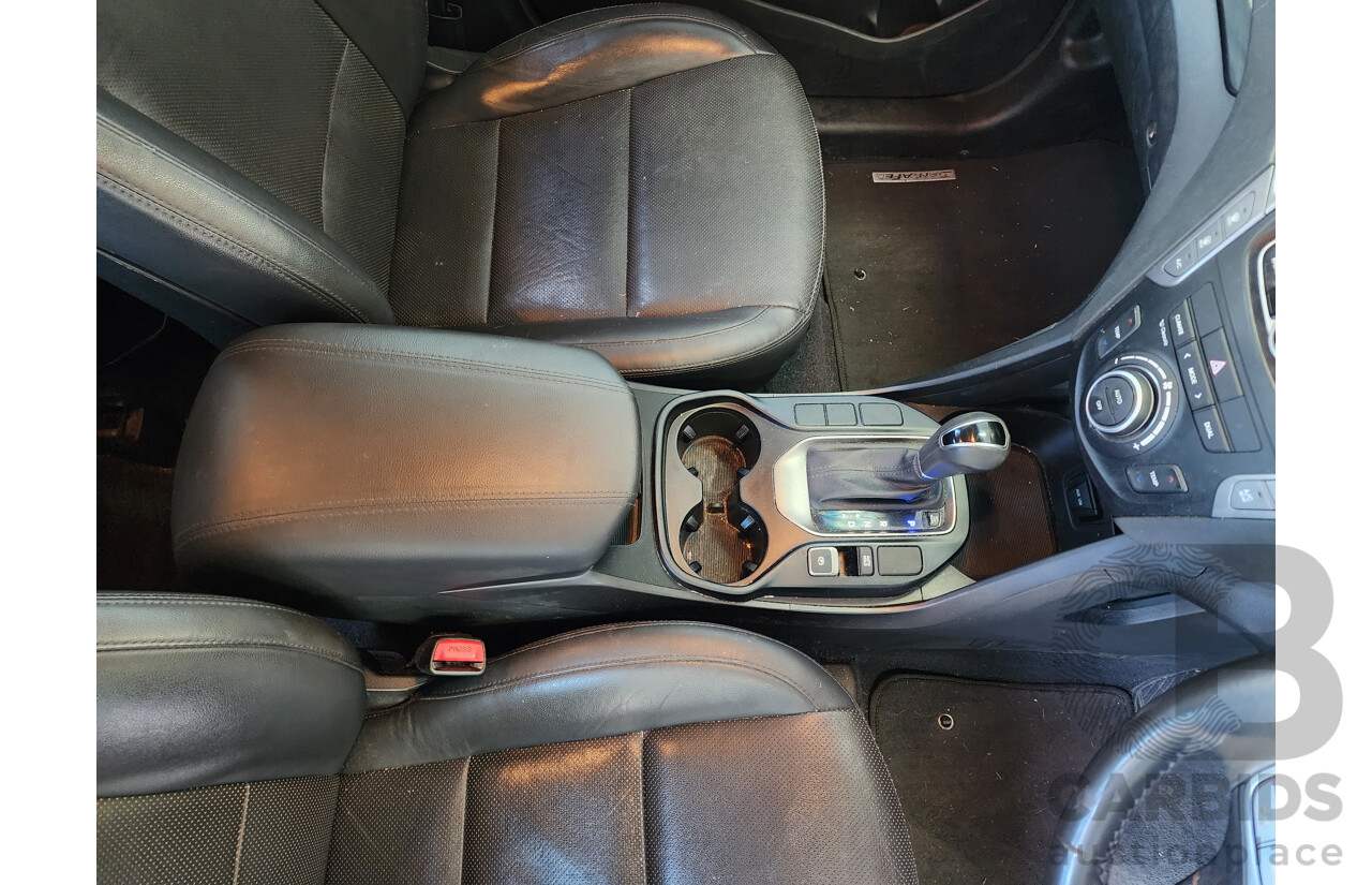 1/2016 Hyundai Santa Fe Elite CRDi (4x4) DM MY15 4d Wagon Silver 2.2L