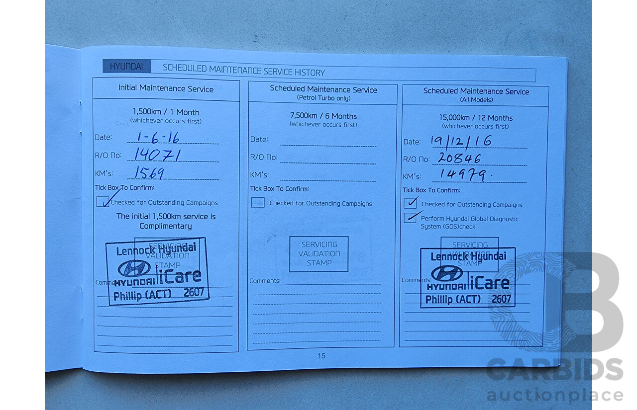 1/2016 Hyundai Santa Fe Elite CRDi (4x4) DM MY15 4d Wagon Silver 2.2L