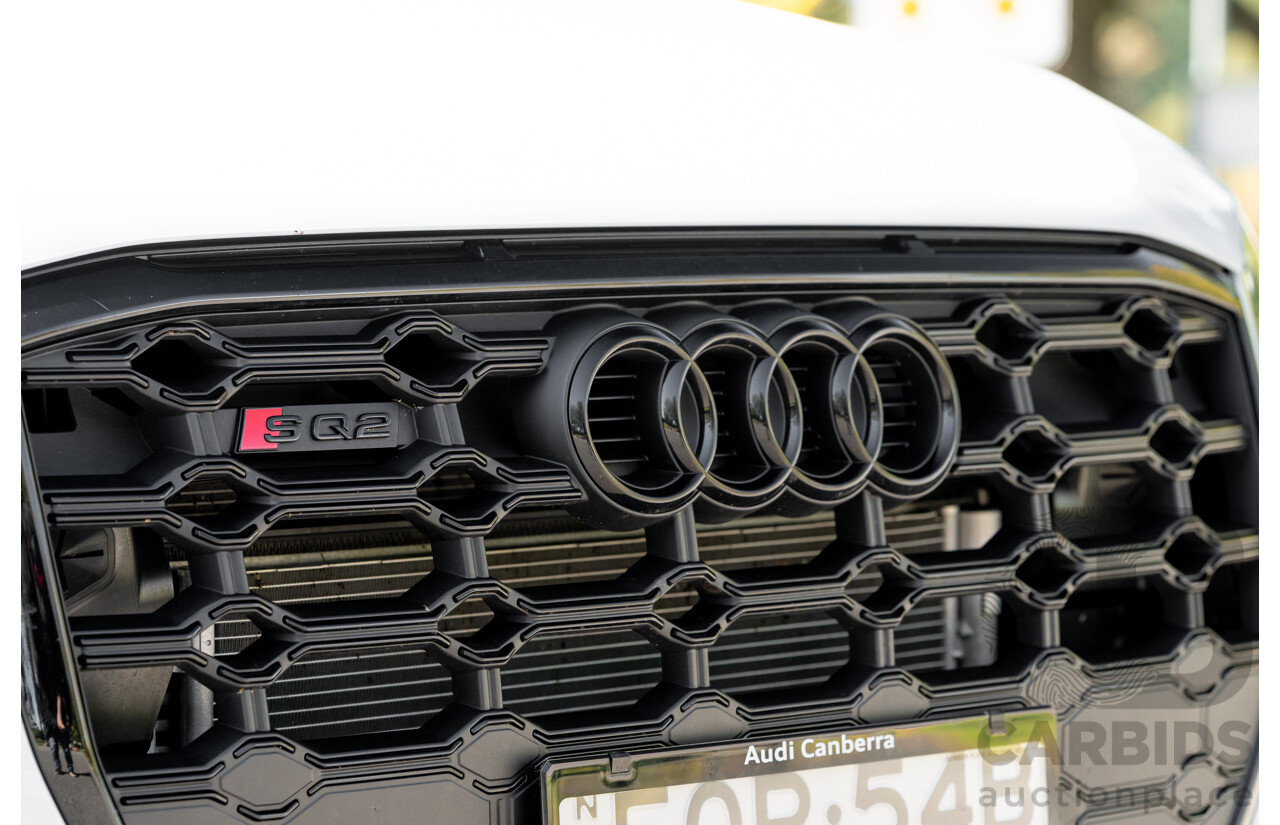 2/2024 Audi SQ2 2.0 TFSI Quattro (AWD) GA MY24 4d Wagon Glacier White Metallic Turbo 2.0L