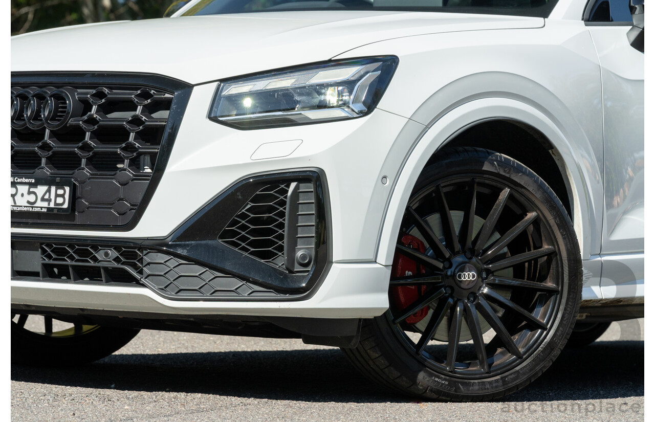 2/2024 Audi SQ2 2.0 TFSI Quattro (AWD) GA MY24 4d Wagon Glacier White Metallic Turbo 2.0L