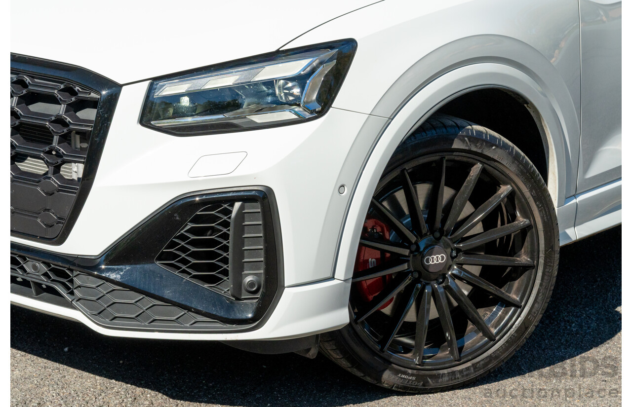 2/2024 Audi SQ2 2.0 TFSI Quattro (AWD) GA MY24 4d Wagon Glacier White Metallic Turbo 2.0L