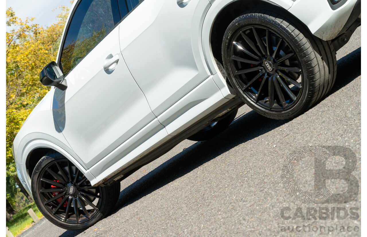 2/2024 Audi SQ2 2.0 TFSI Quattro (AWD) GA MY24 4d Wagon Glacier White Metallic Turbo 2.0L