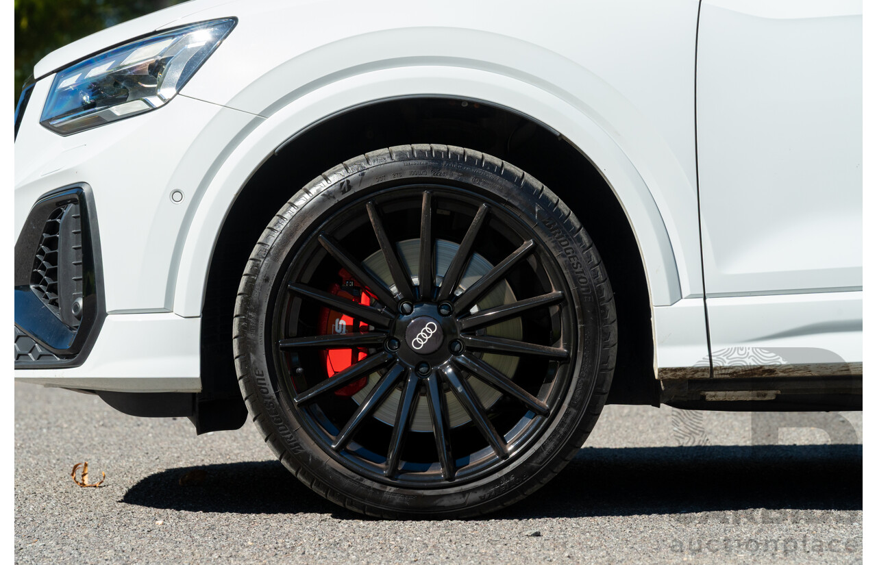 2/2024 Audi SQ2 2.0 TFSI Quattro (AWD) GA MY24 4d Wagon Glacier White Metallic Turbo 2.0L