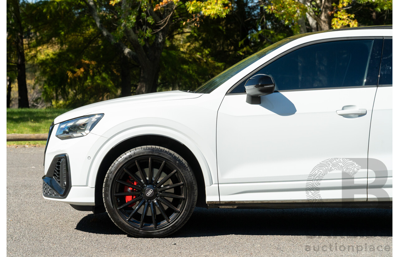 2/2024 Audi SQ2 2.0 TFSI Quattro (AWD) GA MY24 4d Wagon Glacier White Metallic Turbo 2.0L
